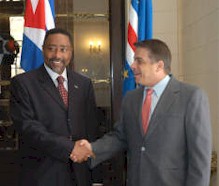  Victor Manuel Barbosa, Minister of the Republic of Cape Verde, has Thanked Cuba.